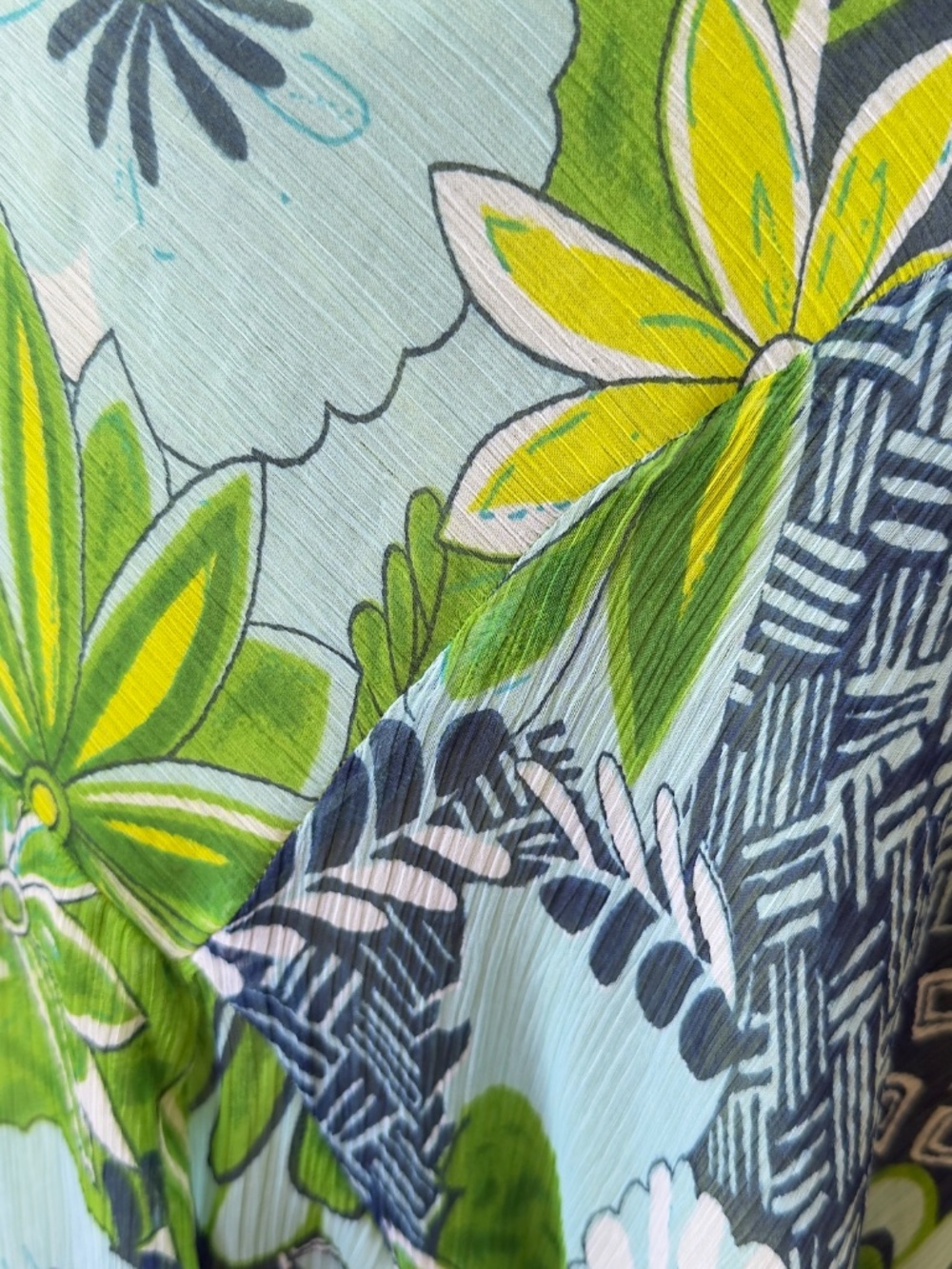 Vintage 90s Sheer Floral Maxi Dress | Resortcore Boho Summer - Picture 8 of 9